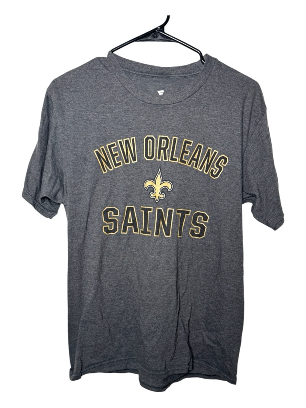 Fanatics New Orleans Saints Charcoal Gray Logo Tee